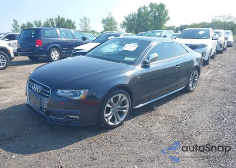 2014 Audi S5 3.0T Premium Plus из США, поврежденный, VIN WAUVGAFR0EA025010